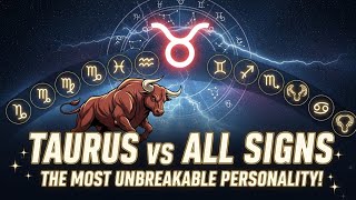 Taurus vs All Zodiac Signs: The Unbreakable Bull ♉#Taurus#Astrology#Zodiac