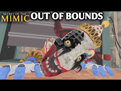 This is how Jackie is destroyed at the end of his chase | FNaF Secret of the Mimic OUT OF BOUNDS
