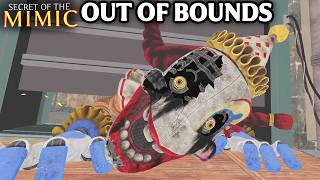This is how Jackie is destroyed at the end of his chase | FNaF Secret of the Mimic OUT OF BOUNDS