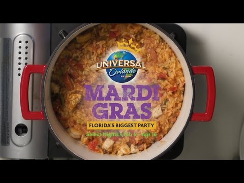 Universal Mardi Gras | Jambalaya Recipe