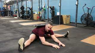 Weighted Straddle Stretch