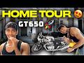 Finally Doing a🏡Home Tour😍/ GT 650🔥/ MY PC setup👀/ clown Zone