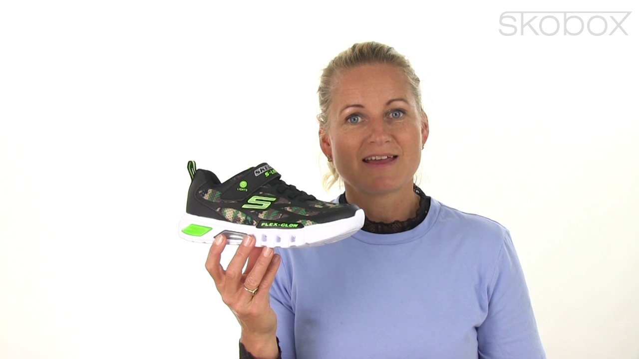 skechers flex glow sneakers