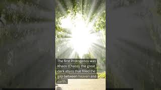 Protogenoi: The First Immortals of Greek Mythology #shorts #greekmythology
