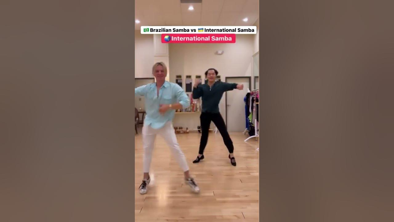 Difference between 🇧🇷Brazilian samba and 🏴󠁧󠁢󠁥󠁮󠁧󠁿 international Samba - DanceWithOleg.com