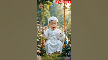Cute Baby Boy Reciting Surah Ikhlas Quran Tilawat Muslim 