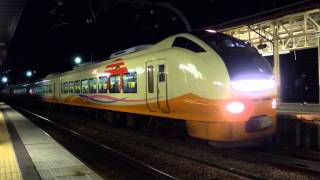 上越線E653系U105編成臨時快速十日町地そばまつり号 六日町駅発車