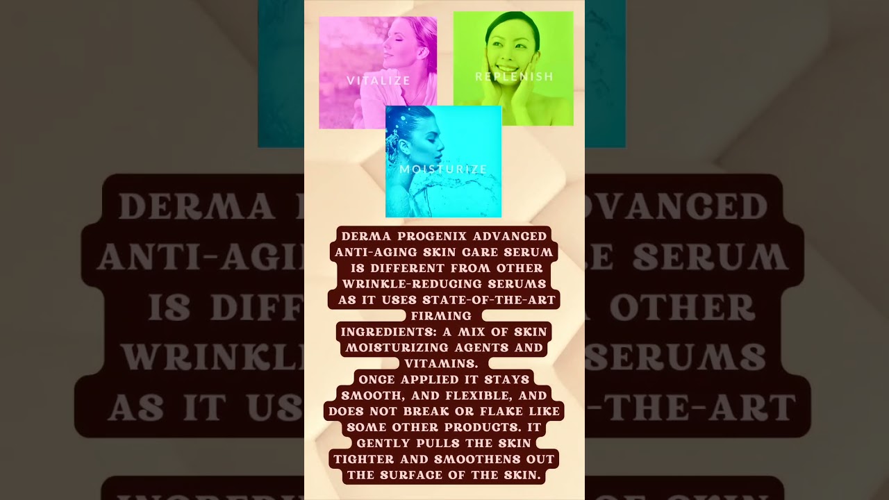 FEATUREDThe Science Behind Derma ProGenix Advanced Skin Care Serum  #skincare #skincareroutine