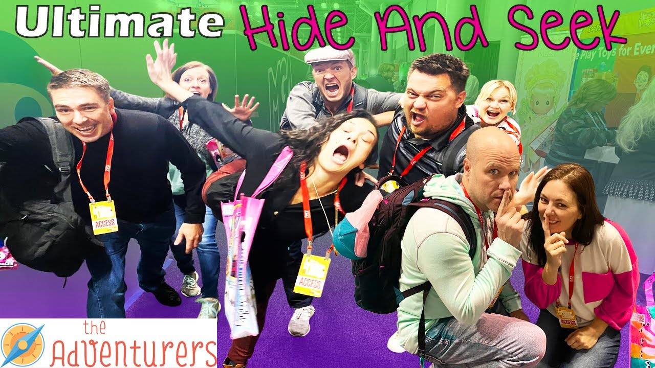 Extreme Hide And Seek At A Huge Toy Fair!