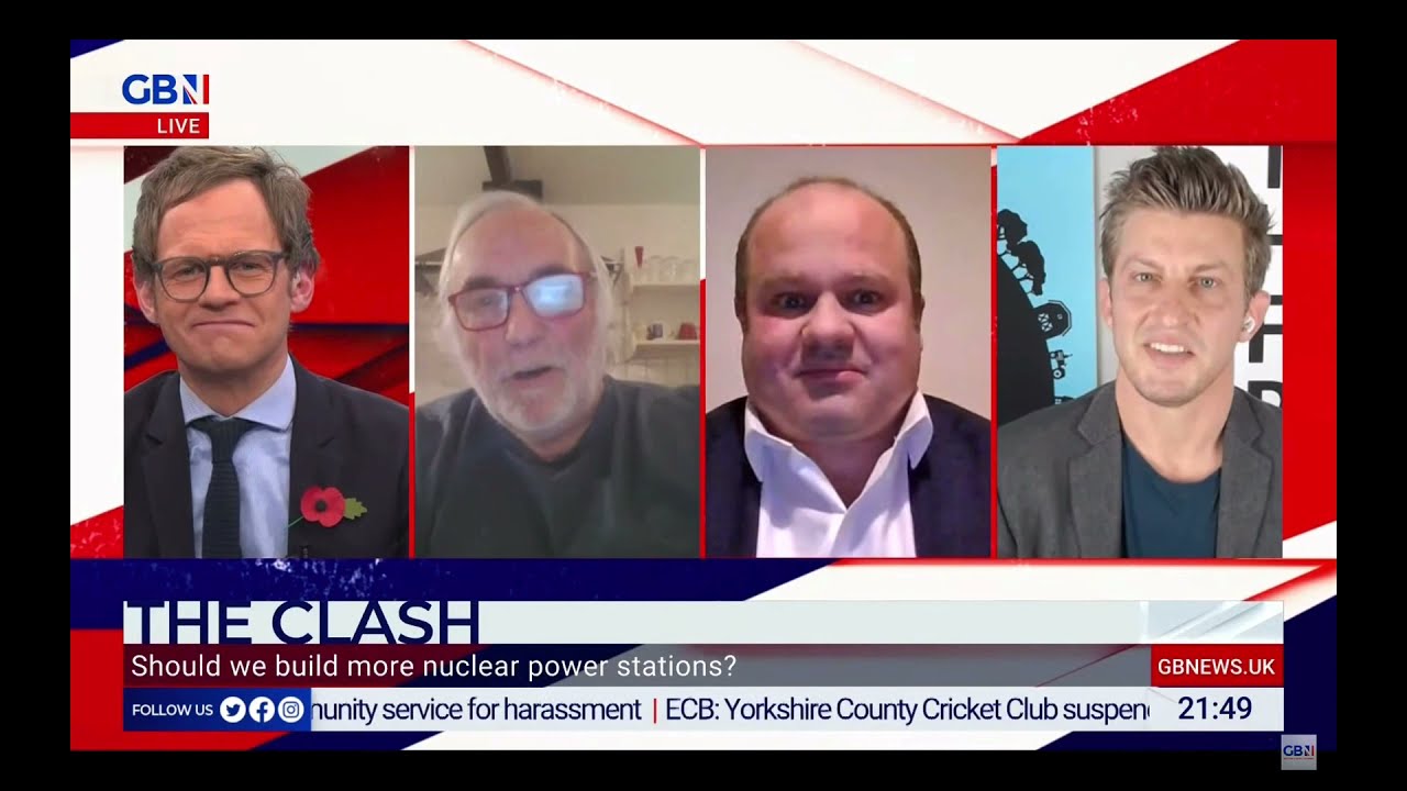 Alex Epstein debates anti-nuclear activist on GB News, 11/4/21