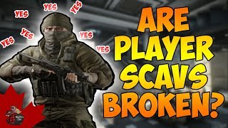 We find out today if player scavs are broken in escape from tarkov. do
some experiments and see what the true scav timer goes to. unfair?...