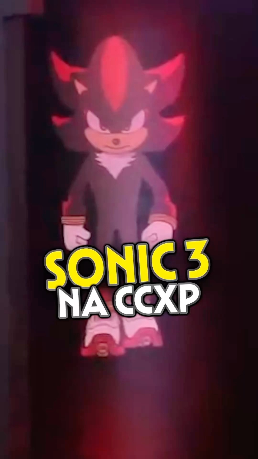 Sonic 3 o filme na CCXP