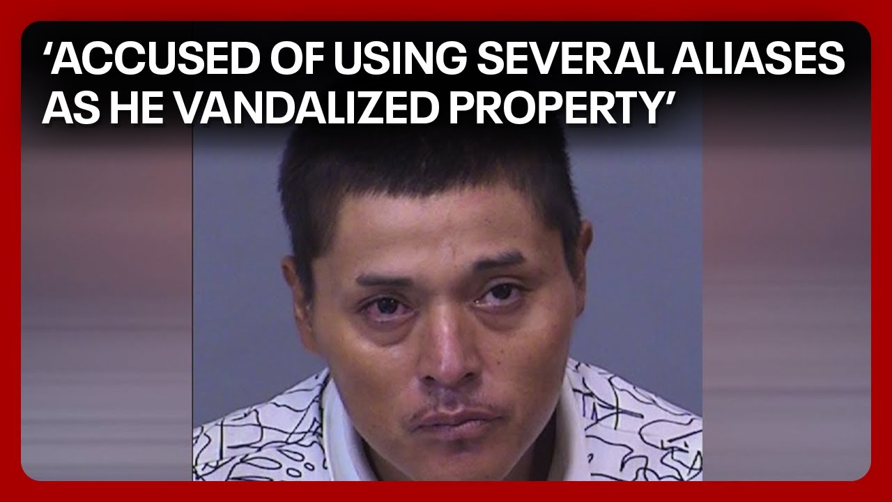 Phoenix man accused of hundreds of graffiti acts