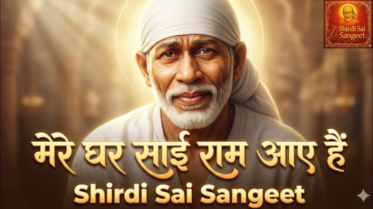 मेरे आँगन में चलकर आज साईं राम आए हैं | Emotional Sai Baba Bhajan | Shirdi Sai Sangeet