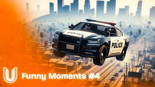 LSPD má létací auta?! - Funny Moments#4 | Unity Roleplay #roleplay #czechoslovakia