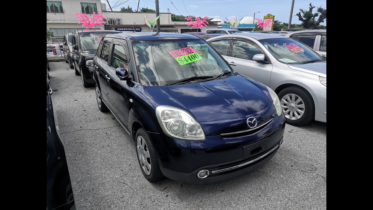 Johnny's Used Cars Okinawa 2007 Mazda Verisa (16021) YouTube