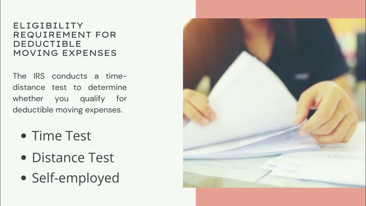 Are Moving Expenses Tax deductible? YouTube