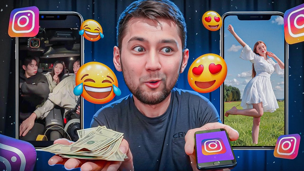 INSTAGRAMGA SAYOHAT | REAKSIYA STRIM | UZLIDER LIVE