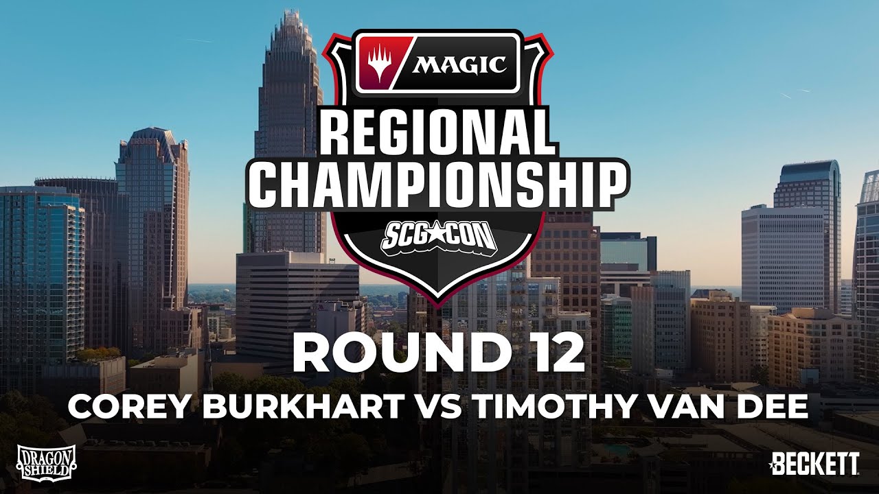 Corey Burkhart vs Timothy Van Dee | Round 12 | MTG Modern Regional Championship Charlotte, NC