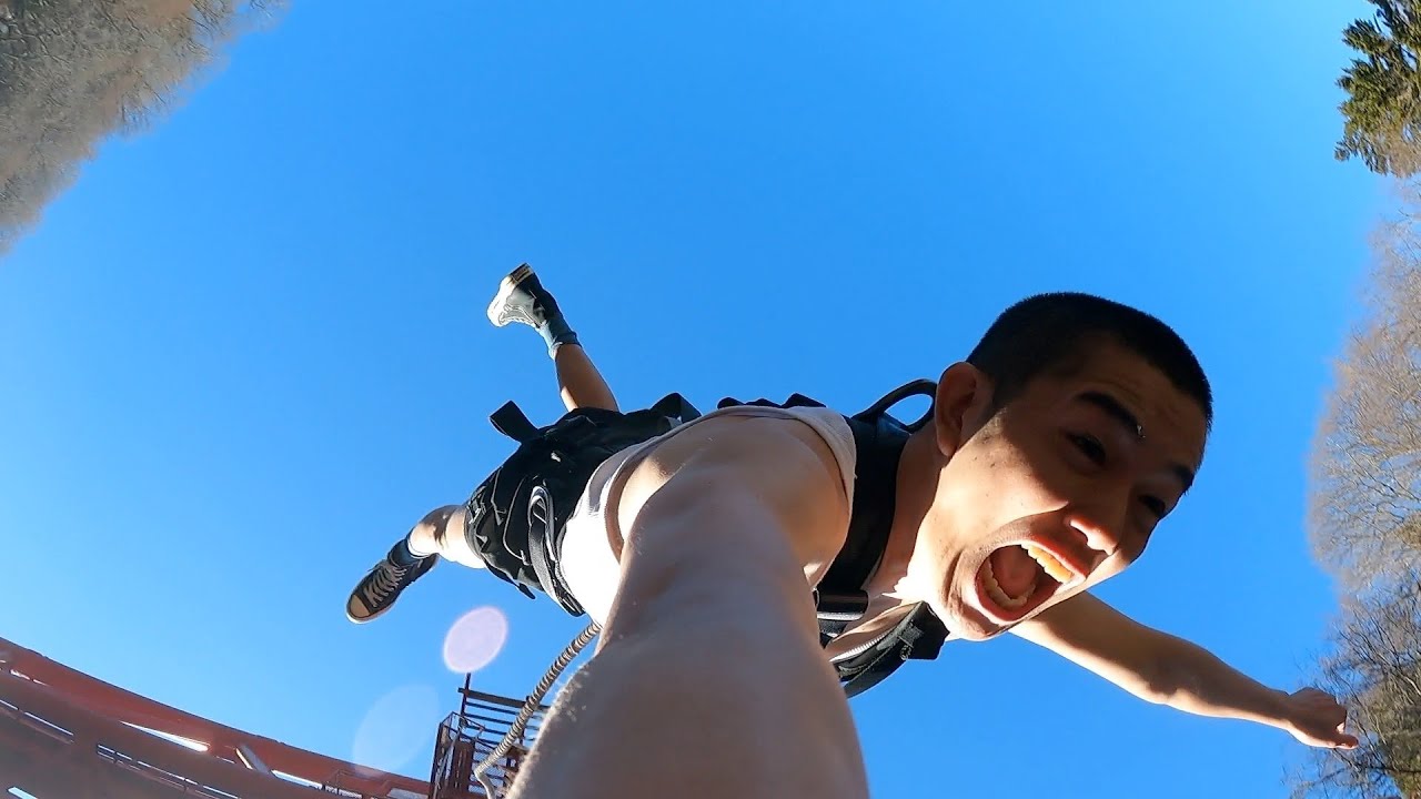 真冬にハッカ油を全身に塗ってバンジージャンプしたら寒すぎた日のVlog