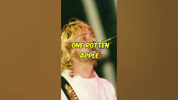 Kurt Cobain punishes the audience