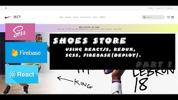 Shoes Store || Using ReactJS, Redux, Scss, Firebase(Deploy) - Part 1
