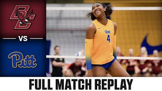 Boston College vs. Pitt Full Match Replay | 2023 ACC Volleyball