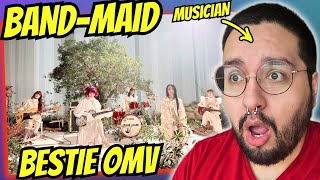 BAND-MAID / Bestie (Official Music Video) MUSICIAN REACTS!