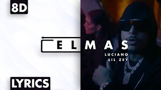 8D AUDIO | Luciano x Lil Zey - Elmas (Lyrics)