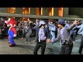 Super mario odyssey jump up super star dance performance at nintendo ny store