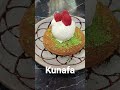 *#Kunafa#* also spelled as kanafeh is a middle eastern dessert made with thin, shredded Phyllo dough