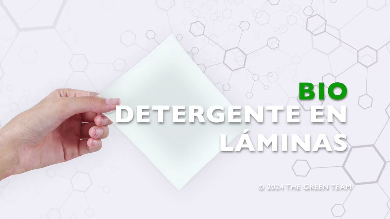 🌱 Detergente Biodegradable en Láminas  🫧 PLASTIC FREE & MICROPLASTICS FREE