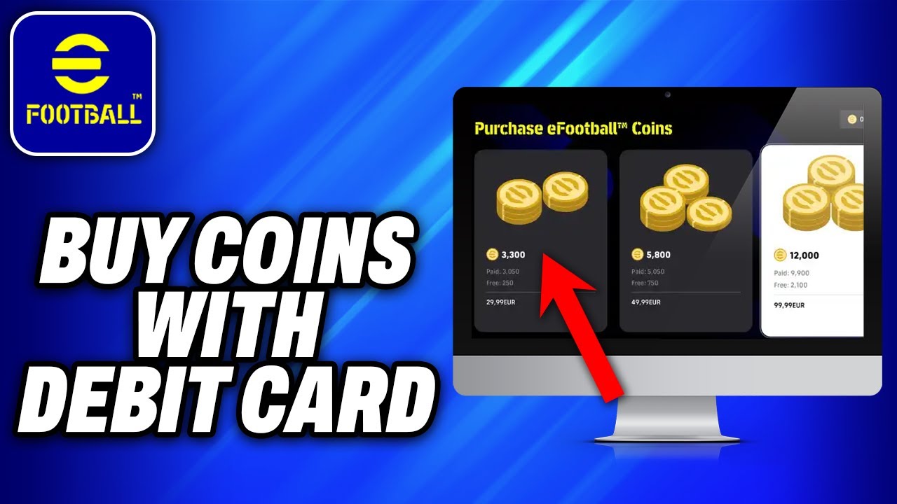 How To Buy eFootball Coins With Debit Card - Easy Fix