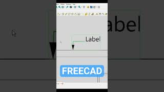 Level labels #freecad #cad #bim #tutorial #freecadtutorial #2ddrawings #architecture #bimmodeling