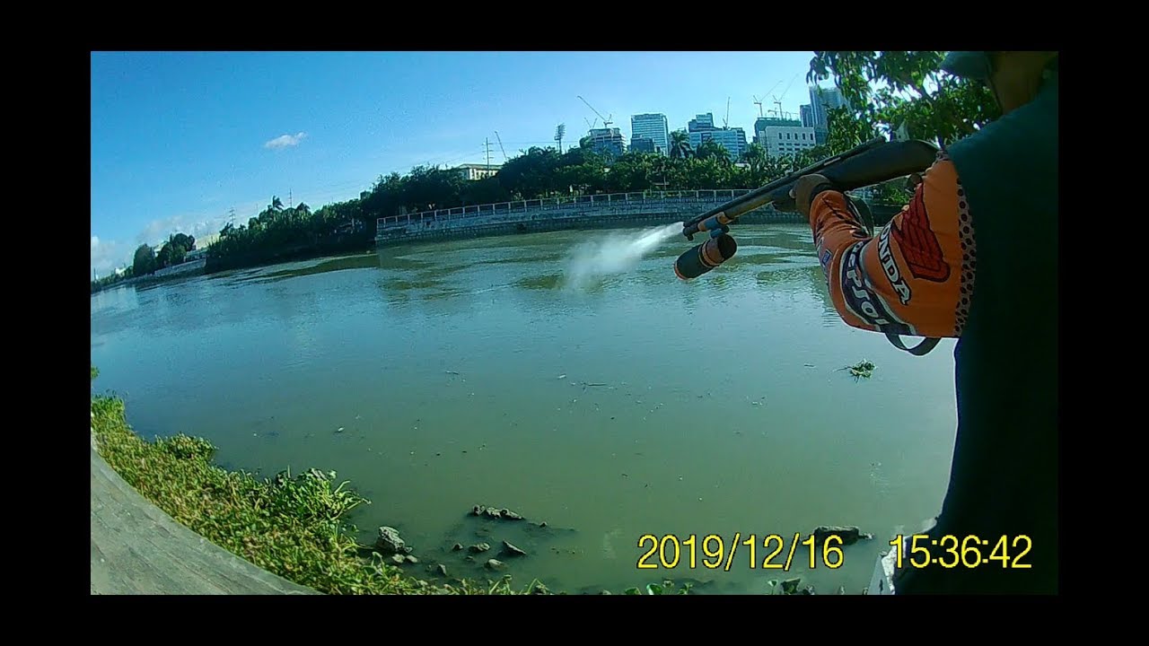 Ka tiksay catching big fish using airgun design for fishing YouTube