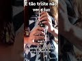 É tão triste não ver a luz clarinete Icm louvores evangelização de março 2025 no clarinete
