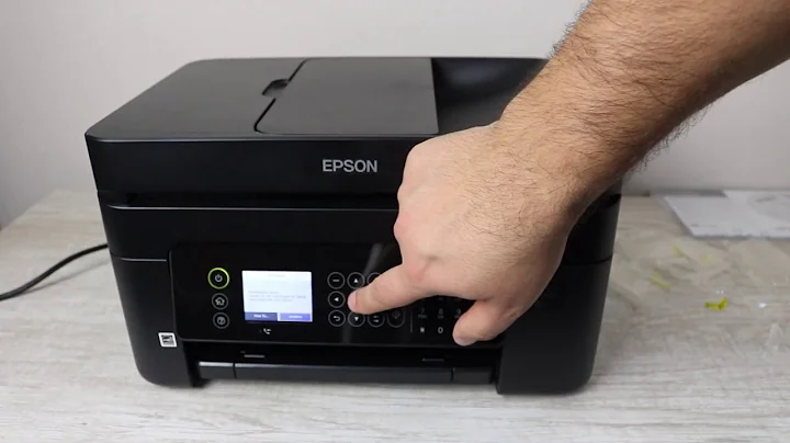 Epson Wf 2850 Ink Install