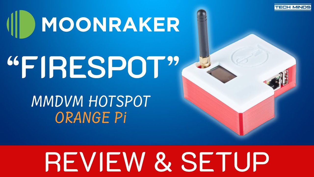 Moonraker FIRESPOT MMDVM Hotspot NEW! - YouTube