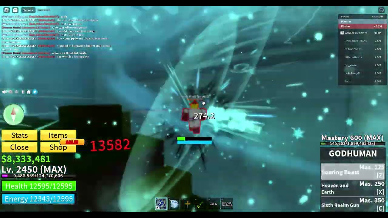 Broken Blizzard Combo