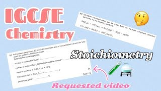 IGCSE Chemistry//0620/31/O/N/12//Stoichiometry ⚗📝Q7