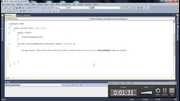 CRUD em C# com Banco de Dados Access - Parte 2 - CADASTRAR