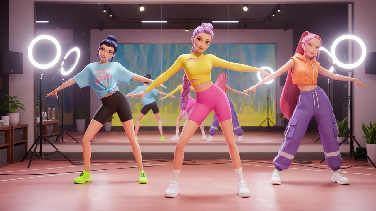 Viral Teen Dance Practice: “Golden” KPop Demon Hunters Choreography