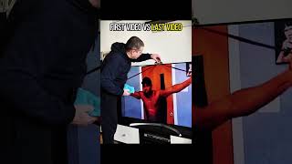 First video VS Last video#foryou #comedy #tv