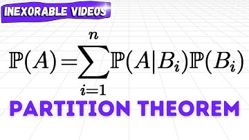 The Partition Theorem - Proof | Probability