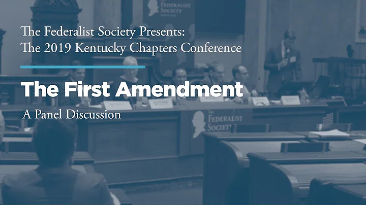 First Amendment [2019 Kentucky Chapters Conference]