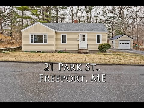 21 Park St., Freeport, ME home video tour