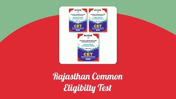 Rajasthan CET Graduate level Complete Study Guide for Exam Preparation Set of 3 Books Hindi Medium