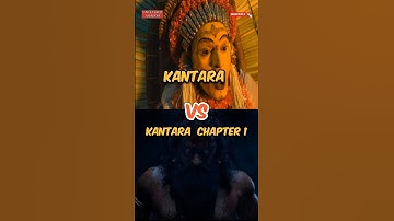 Kantara vs Kantara chapter 1 first Day collection ?? #kantara #kantarachapter1 #bollywood #shorts