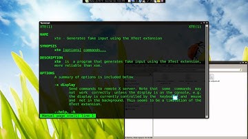 Xte Emulate Key Press & Mouse Clicks - Xautomation - Linux Mint 8