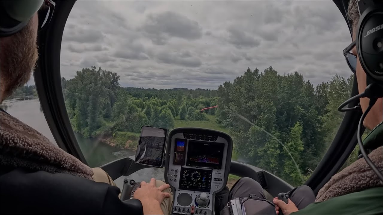 US Training Ep. 4 Part1 - Cabri G2 - Slope landings & Confined area